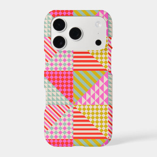 Colourful Patchwork Phone Case Tech Accessory