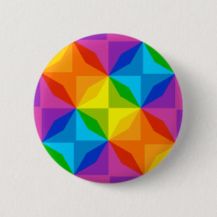 Colourful Pattern 6 Cm Round Badge