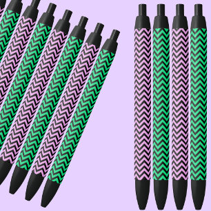 Colourful Pattern                  Black Ink Pen