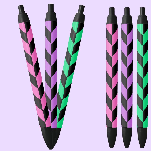 Colourful Pattern                  Black Ink Pen (Creator Uploaded)