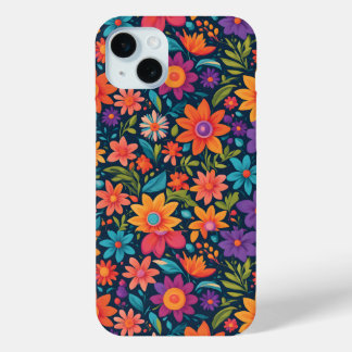 Colourful pattern  iPhone 15 mini case