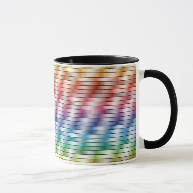 Colourful Pattern Coffee Mug (Right)