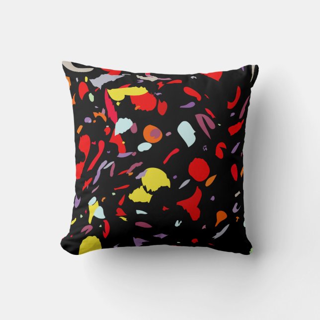 Colourful Pattern Cushion (Front)
