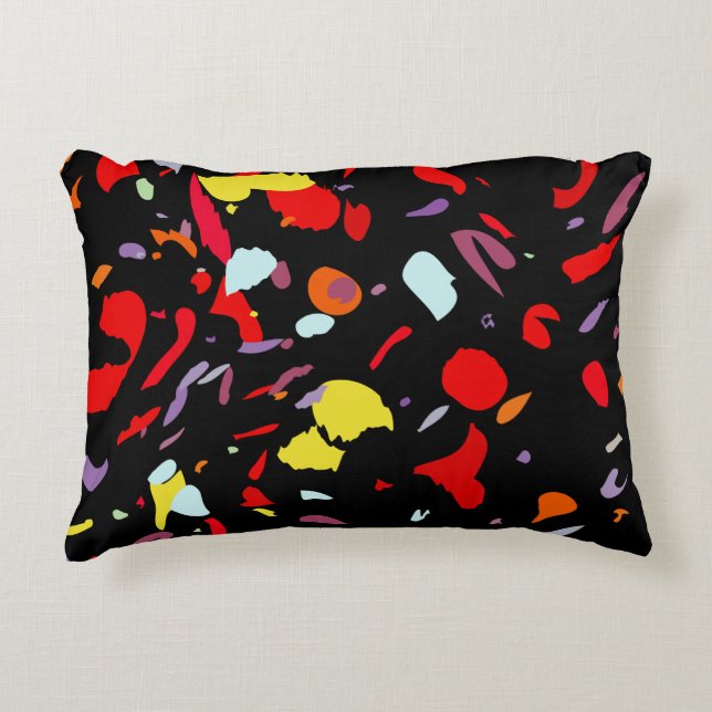 Colourful Pattern  Decorative Cushion (Front)