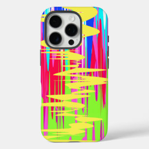Colourful Pattern Design iPhone 16 Pro Case
