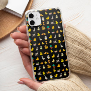 Colourful pattern Ducks cute baby animal  iPhone 13 Pro Max Case