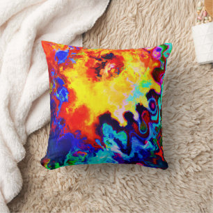 Colourful Pattern Explosion Cushion