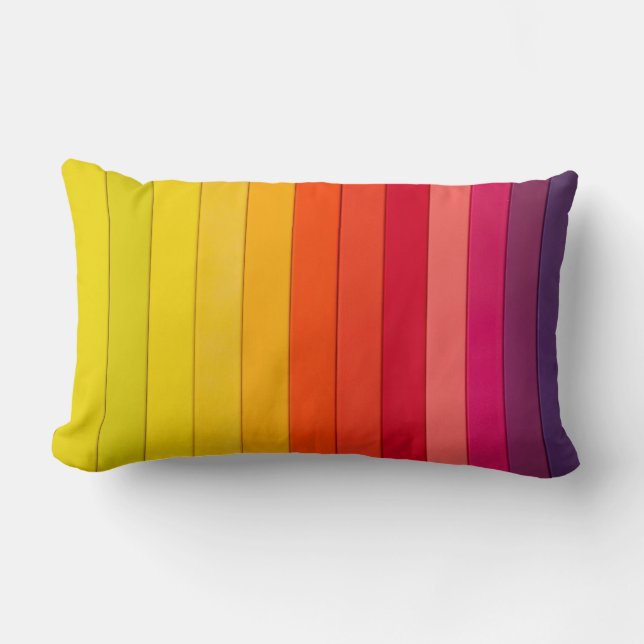 Colourful Pattern Pillow (Front)