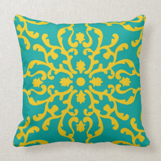 colourful pattern throw pillow