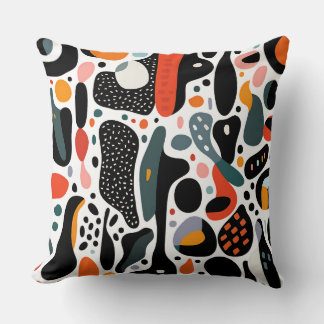 Colourful Pattern Throw Pillow