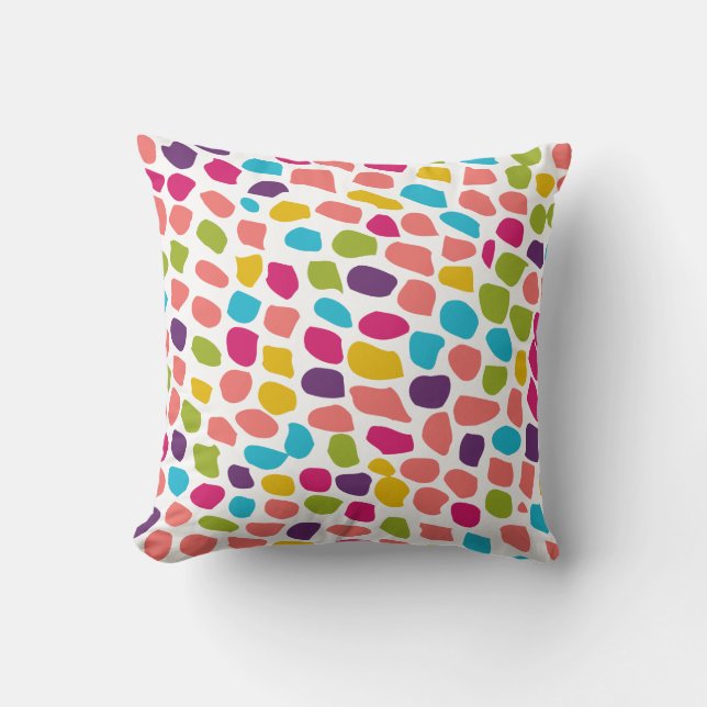 colourful patterned cushion (Front)
