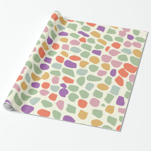 colourful patterned wrapping paper