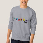 Colourful Pawprints Corgi