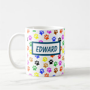 Colourful Paws Coffee Mug