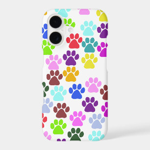 Colourful Paws, Paw Pattern, Dog Paws, Paw Prints