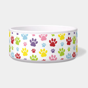 Colourful Paws, Paw Pattern, Dog Paws, Paw Prints