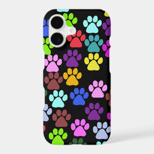 Colourful Paws, Paw Pattern, Dog Paws, Paw Prints