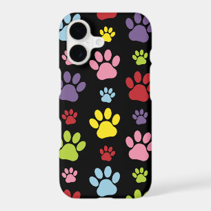 Colourful Paws, Paw Pattern, Paw Prints, Dog Paws