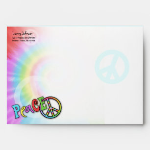 Colourful PEACE Envelope