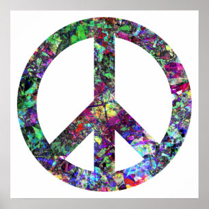Colourful Peace Sign