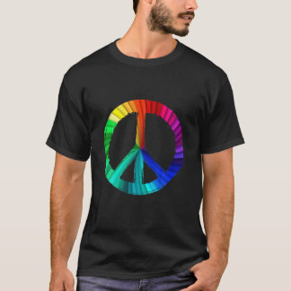 Colourful Peace Sign Peace T-Shirt