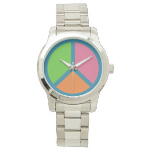 Colourful Peace Sign watches