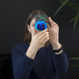 Colourful Peacock Feather Eyespot