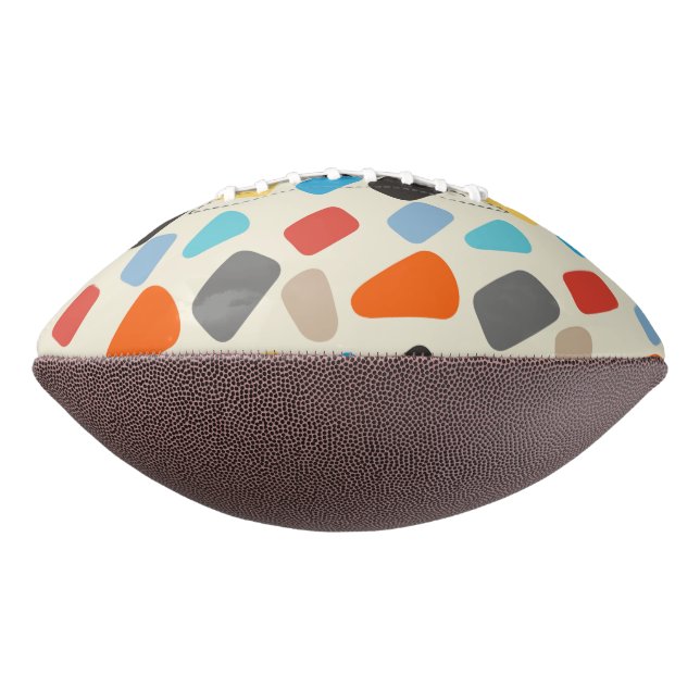 Colourful Pebbles Football (Rotated 90)
