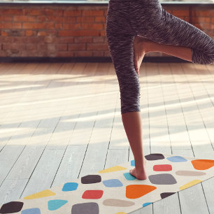Colourful Pebbles Yoga Mat