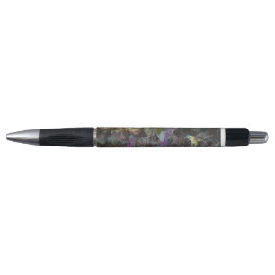 Colourful Pen of Hummingbirds in Flight (Black Ink