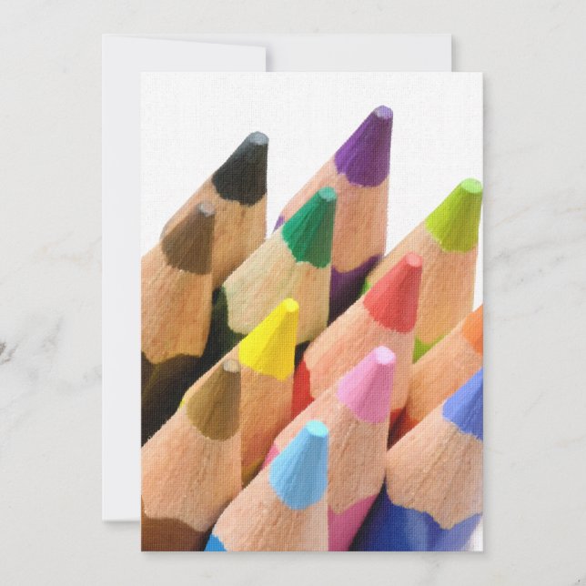 Colourful pencils (Front)