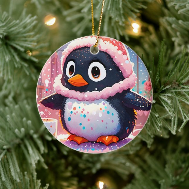 Colourful Penguin Ornament (Tree)
