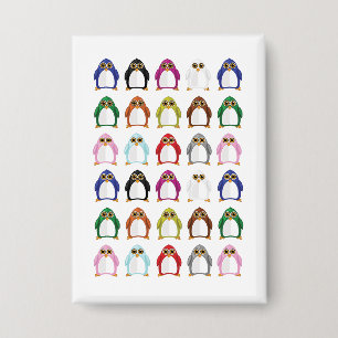 Colourful Penguin Pattern Cute Kawaii Fun