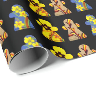 Colourful People Wrapping Paper