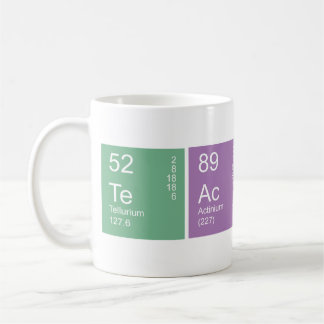 Colourful Periodic Table Science Teacher Coffee Mug