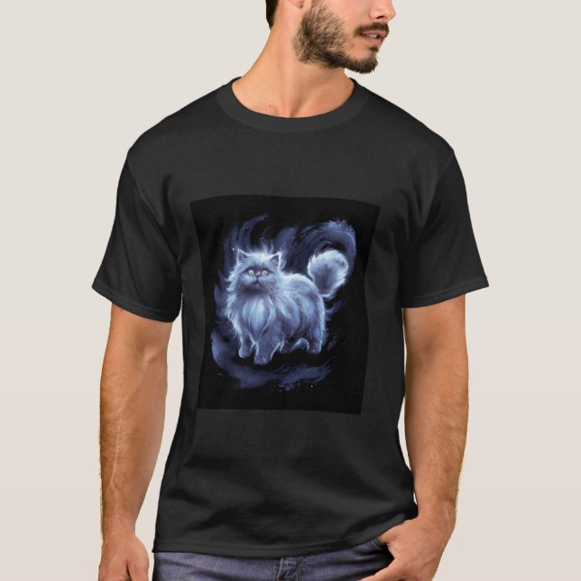 Colourful Persian cat T-Shirt (Front)