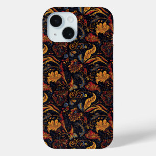 Colourful Persian Floral Pattern iPhone 15 Case