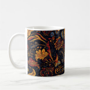 Colourful Persian Floral Pattern Coffee Mug