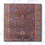 Colourful Persian Rug Pattern Ceramic Tile<br><div class="desc">Colourful Persian Rug Pattern</div>