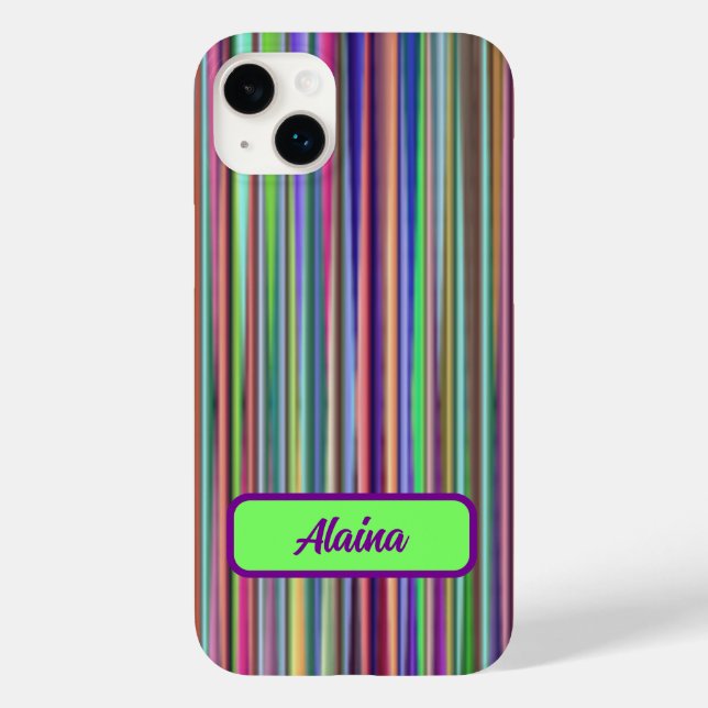 Colourful Personalised Gift Phone / iPad case (Back)