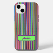 Colourful Personalised Gift Phone / iPad case