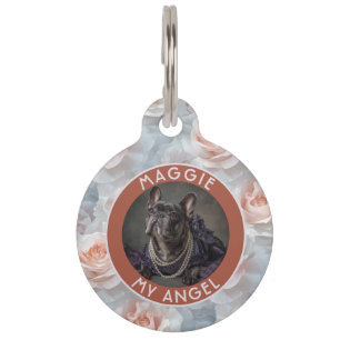 Colourful Pet Themed Gift Rose Tag