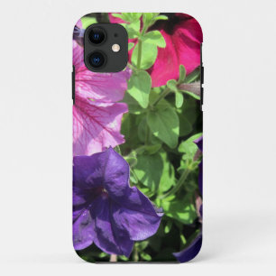 Colourful Petunias iPhone 11 Case
