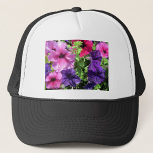 Colourful Petunias Trucker Hat