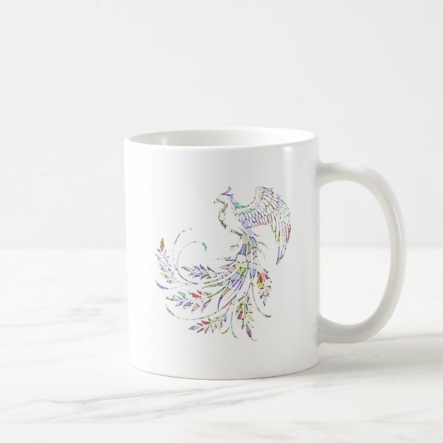 Colourful Phoenix Mug (Right)