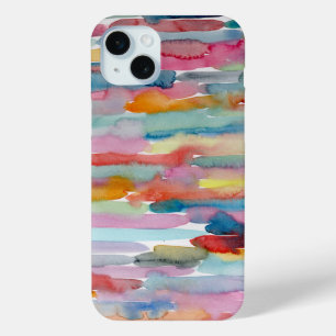 Colourful Phone Case, Abstract Art, Brushstroke iPhone 15 Mini Case