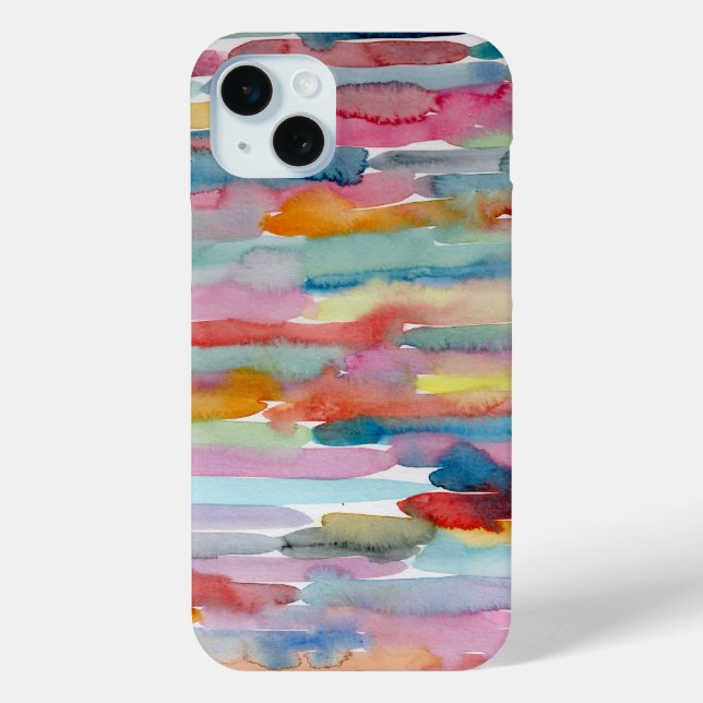 Colourful Phone Case, Abstract Art, Brushstroke Case-Mate iPhone Case (Back)