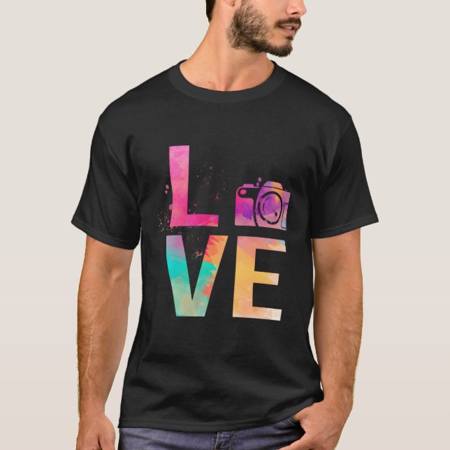 Colourful Photography Mum Photography T-Shirt (Front)