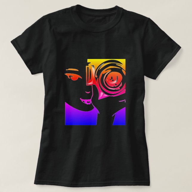 Colourful Photography T-Shirt (Design Front)