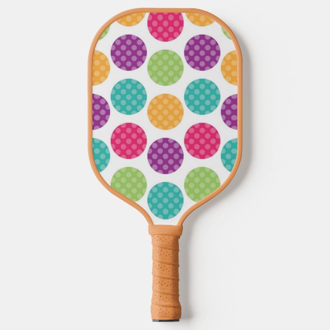 Colourful Pickleball Paddle (Front)